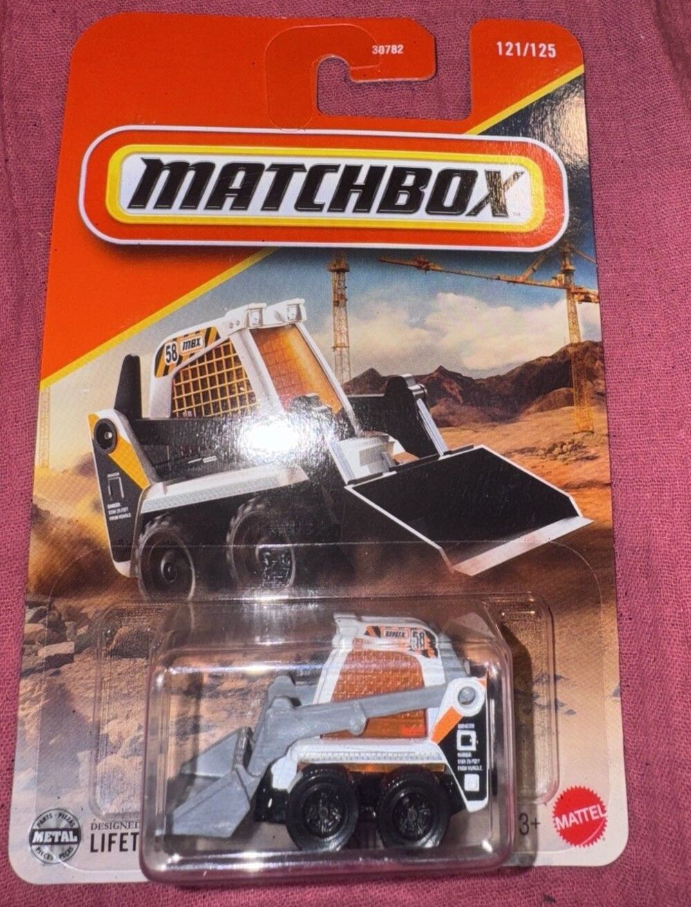 Matchbox Skidster 1:64 Diecast Loader Construction Vehicle Metal 121/125